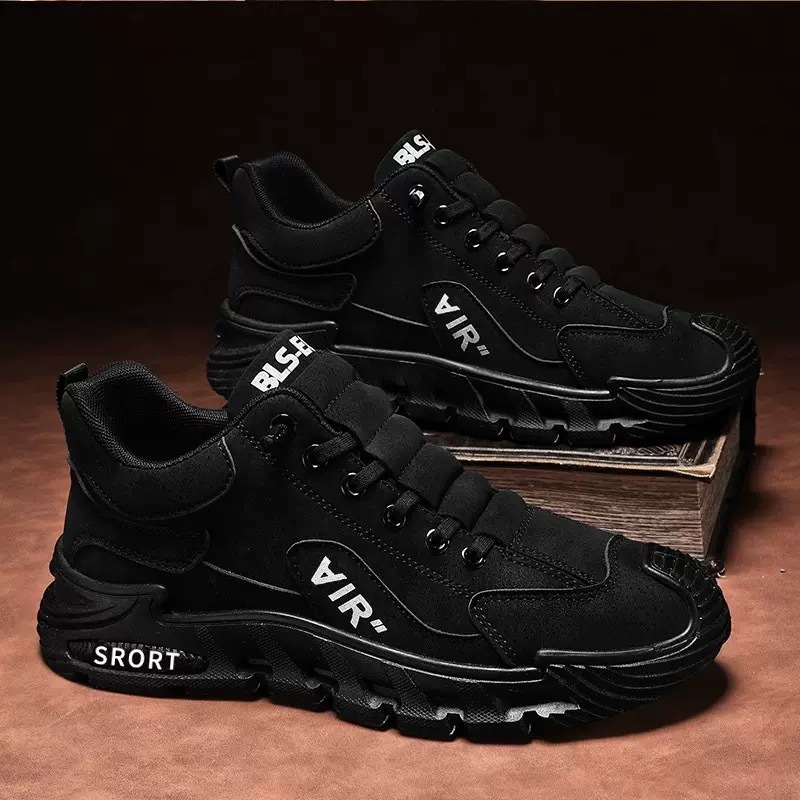 Spring Breathable Casual Men's Trendy Simple Sneakers Versatile Sports Shoes for Students and Teenagers