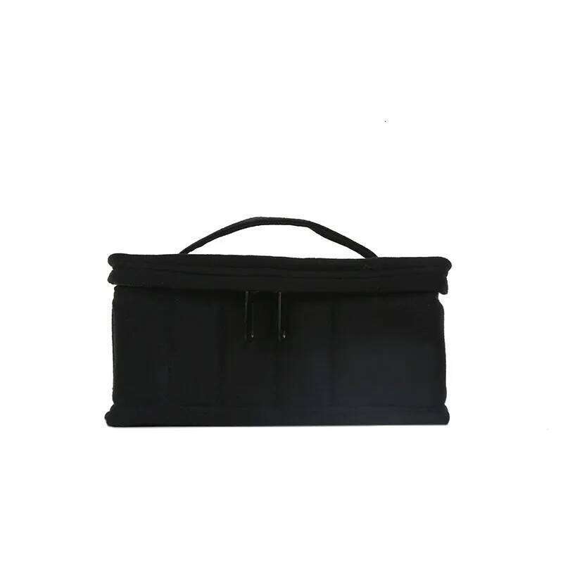 17 Lattice Essential Oil Travel Portable Convenient Storage Knitwear Moisture-proof Mouth Red Envelope Cosmetic Bag Y260206