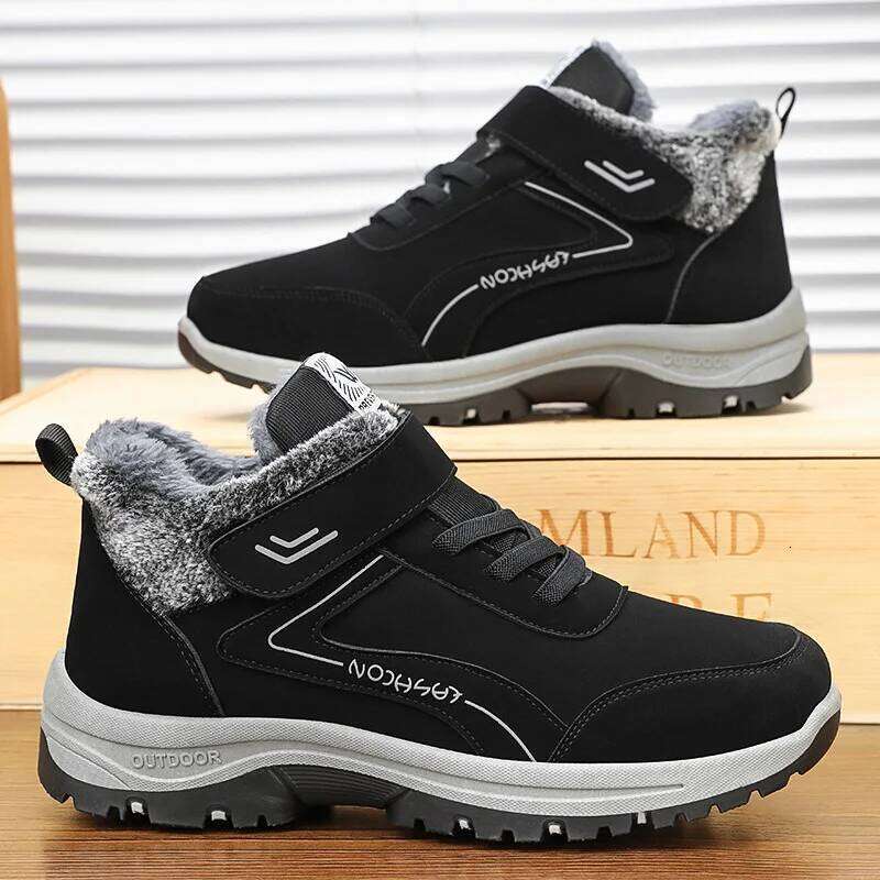 Men's winter casual cotton warm and durable men's snow boots cheap shoes clearance free shipping