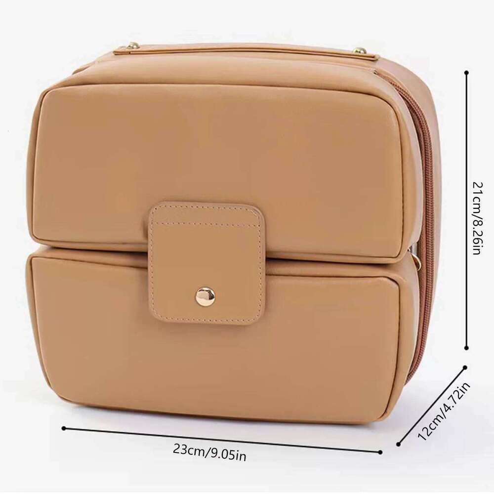 3 in 1 Makeup Bag Large Capacity Travel Cosmetic Organizer Portable Waterproof Multifunctional Toiletry Storage Pouch Y260206