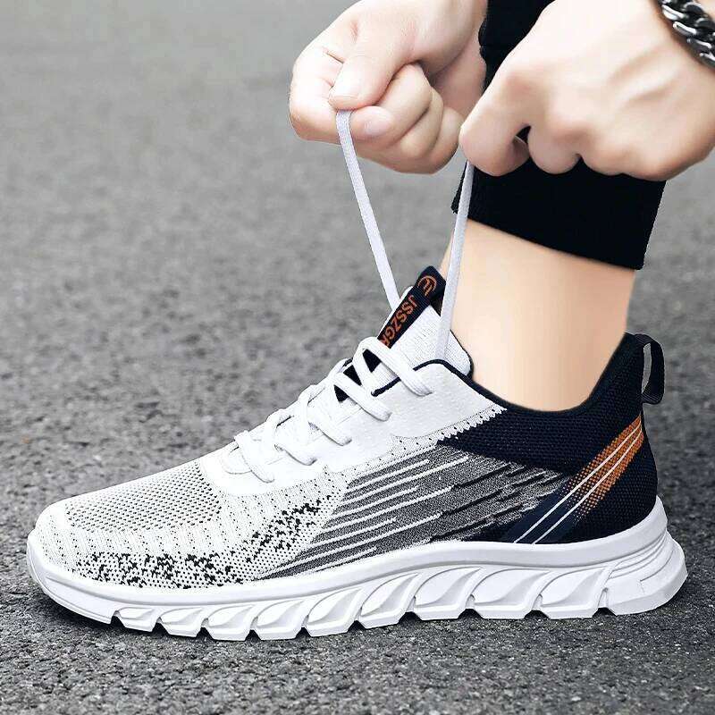 Man'S Summer Fashion Trends Breathable Gym Sneakers For Man Sale Shoes With Free Shipping