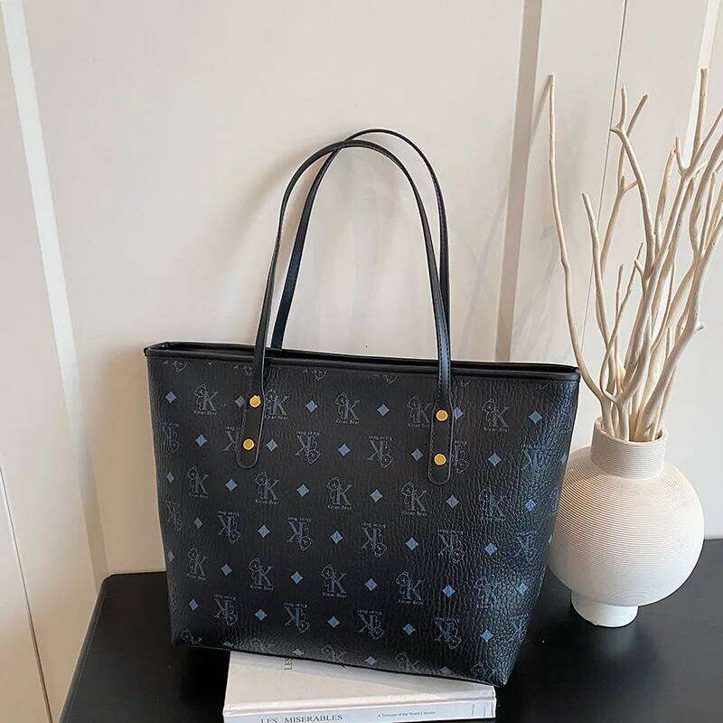 2025 Women's Vintage Tote Bag, Casual Genuine Leather Multi-way Underarm Shoulder Purse, Quilted Large Capacity Handbag for Work Y260205