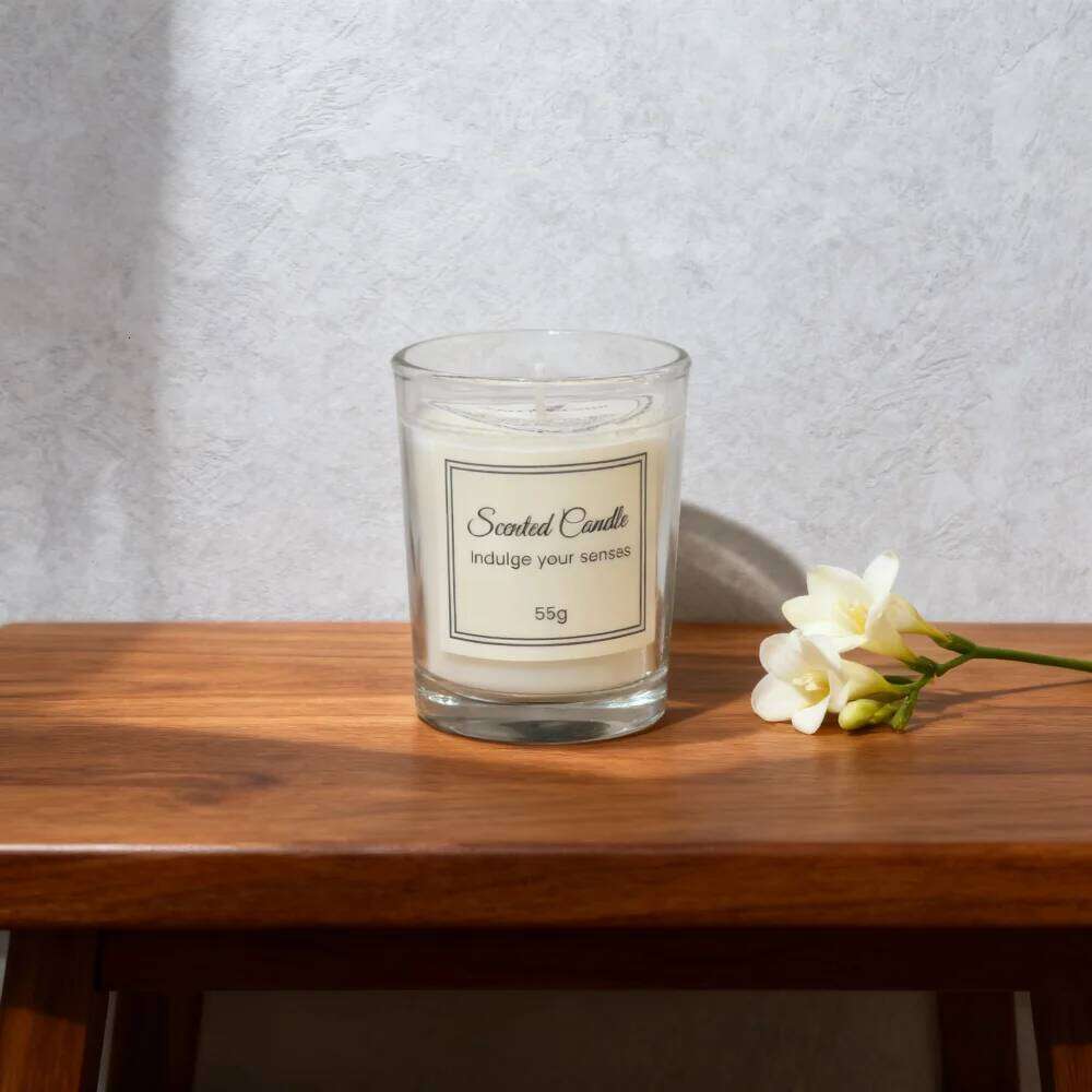 New Year's Premium Box Glass Handmade Soy Wax Smokeless Creative Aromatherapy Candle Companion Gift S260205 150