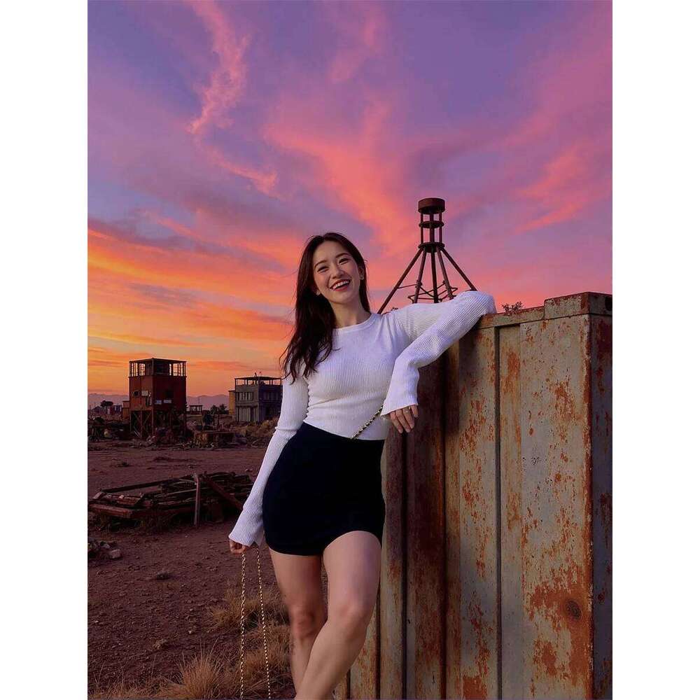 Sexy High Waist Loose Shorts Designed Elegant Women'S Clothing Summer Personality Slim-Fit Vacation Resort Girls Light Airy Cool H260206