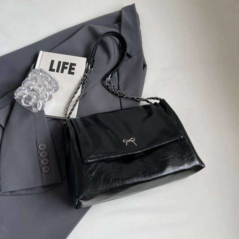 Pu 2024 High-quality Women's Shoulder Chain Zipper Buckle Solid Color Summer Fashion Crossbody Bag Soft Versatile Handbag Y260205