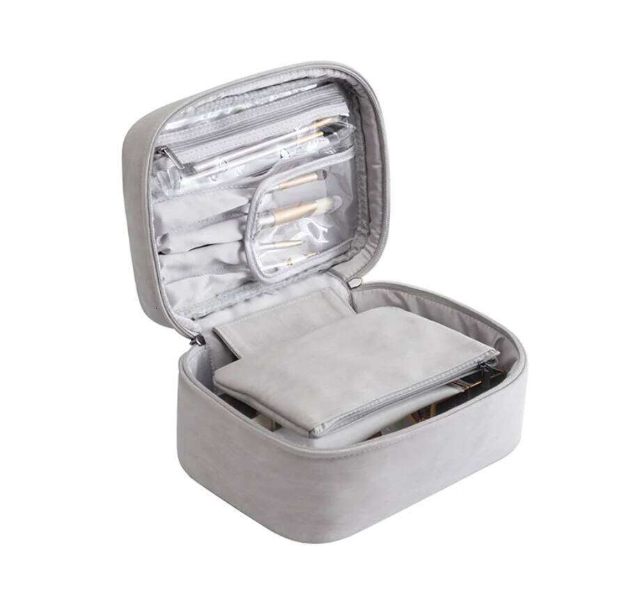 Fashion Cosmetic Makeup Bags Travel Organizer Necessary Beauty Case Toiletry Bag Bath Wash Make up Box Y260206
