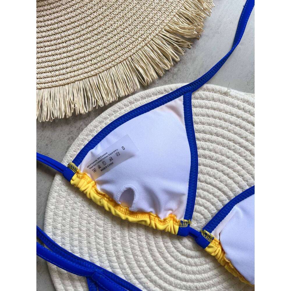 RUOTONGSEPT G-string Thong Brazilian Women Swimwear Female Swimsuit Two-pieces Bikini set Bather Brasil Flag Bathing Suit Z260206