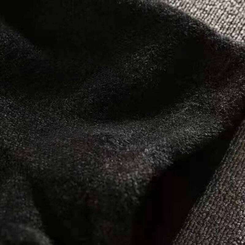 Solid Shorts Women Autumn Winter Soft All-match Side Slit Thicker Elastic Pocket High Waist Plush Warm Simple Office Lady H260206