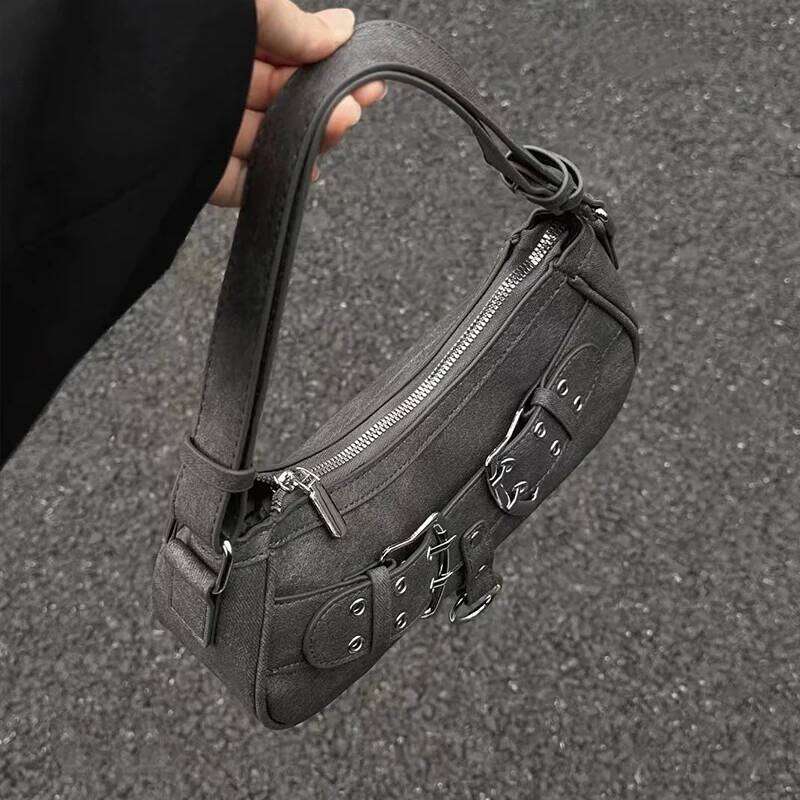Sweet and Cool Spicy Girl Fashion Niche Underarm High-end Feeling for Women 2024 New Casual Versatile Shoulder Bag Y260205