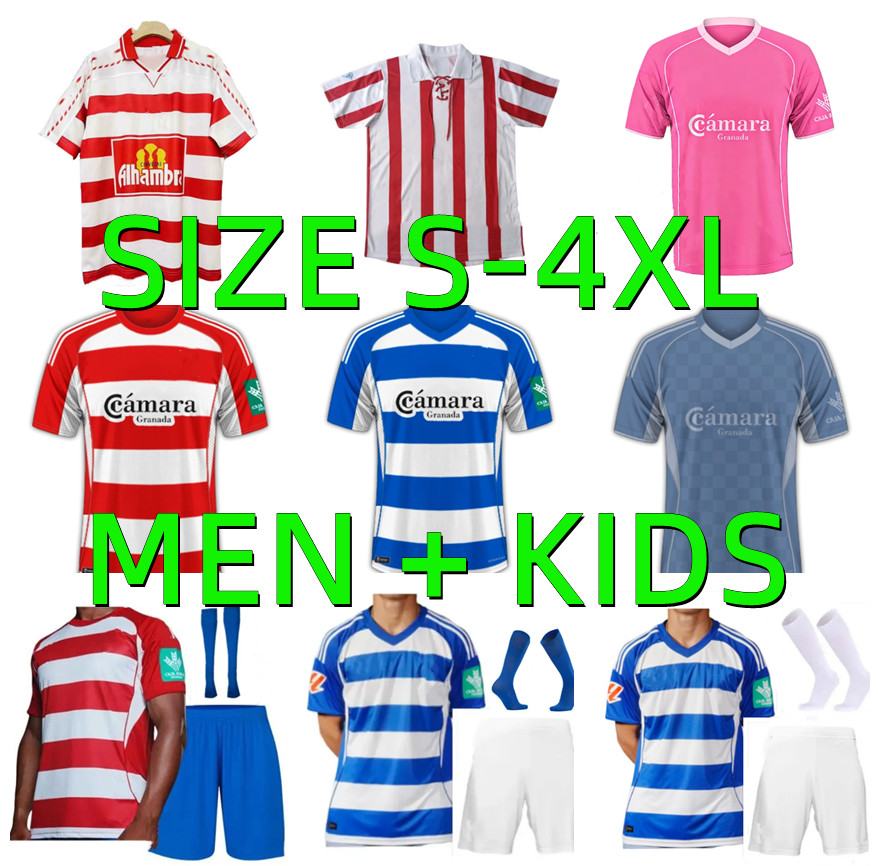 XXXL 4XL 25 26 Granada CF soccer jerseys 2025 2026 L.WILLIAMS OSCAR NAASEI S.FAYE P.ALEMAN A.SOLA RODELAS R.ALCARAZ 1997 1998 2005 2006 RETRO football shirt Men kids kit