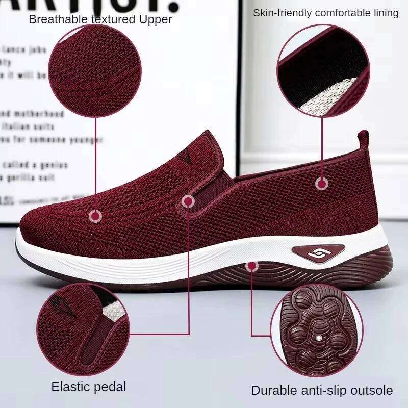 Summer 2025 Lightweight Comfortable Fashionable Casual Sneaker Mesh Breathable Women'S Free Shipping Shoes