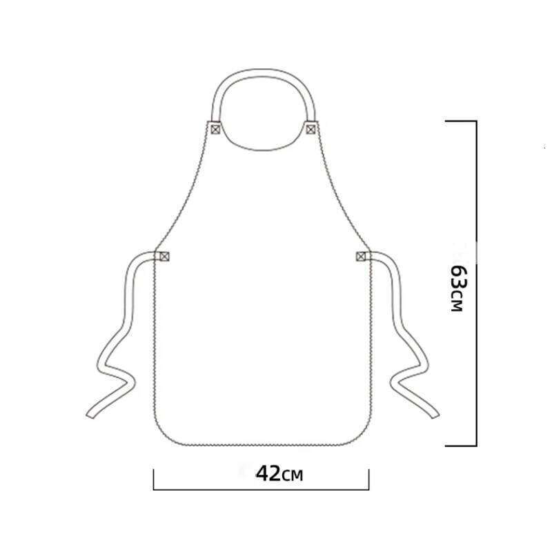 10-20Pcs Non Woven Disposable Aprons Solid Color Household Cleaning Kitchen Cooking Anti-fouling Restaurant Barbecue Apron S260205