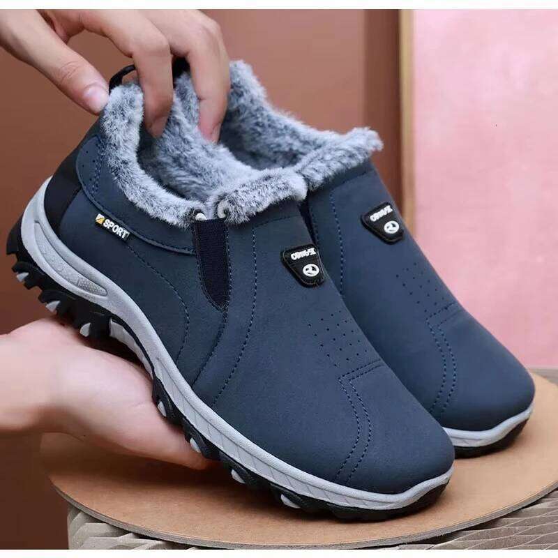 Men's winter snow boots outdoor fishing wear-resistant hiking cheap shoes clearance free shipping