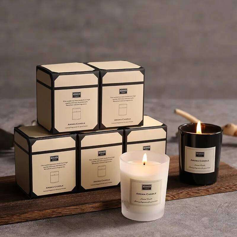 Enchanting Freshness Ideal Romantic Long-Lasting Aromatherapy Candles Festive Home Ambiance Gift for Christmas S260205