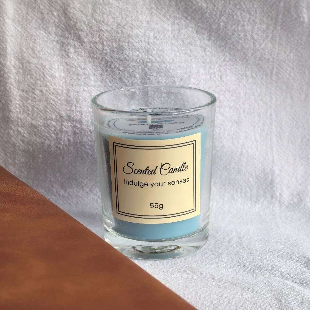 Christmas Premium Box Glass Handmade Soy Wax Smokeless Creative Aromatherapy Candle Companion Gift S260205 2e4