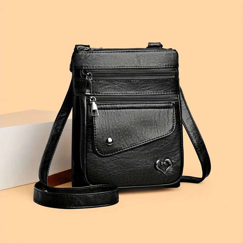 Mobile phone ladies' soft leather small backpack, single-shoulder crossbody bag, outdoor leisure travel coin purse XJ260129