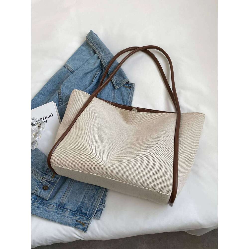 1 Piece Ladies Large Capacity Shoulder Tote fashion Commuter Women's Bag Suitable for Mommy Daily Y260205