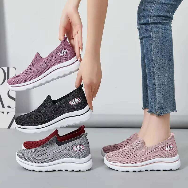 Women'S Summer Flat Casual Sneaker Soft Bottom Lightweight Women Shoes Saleshoes With Free Shipping