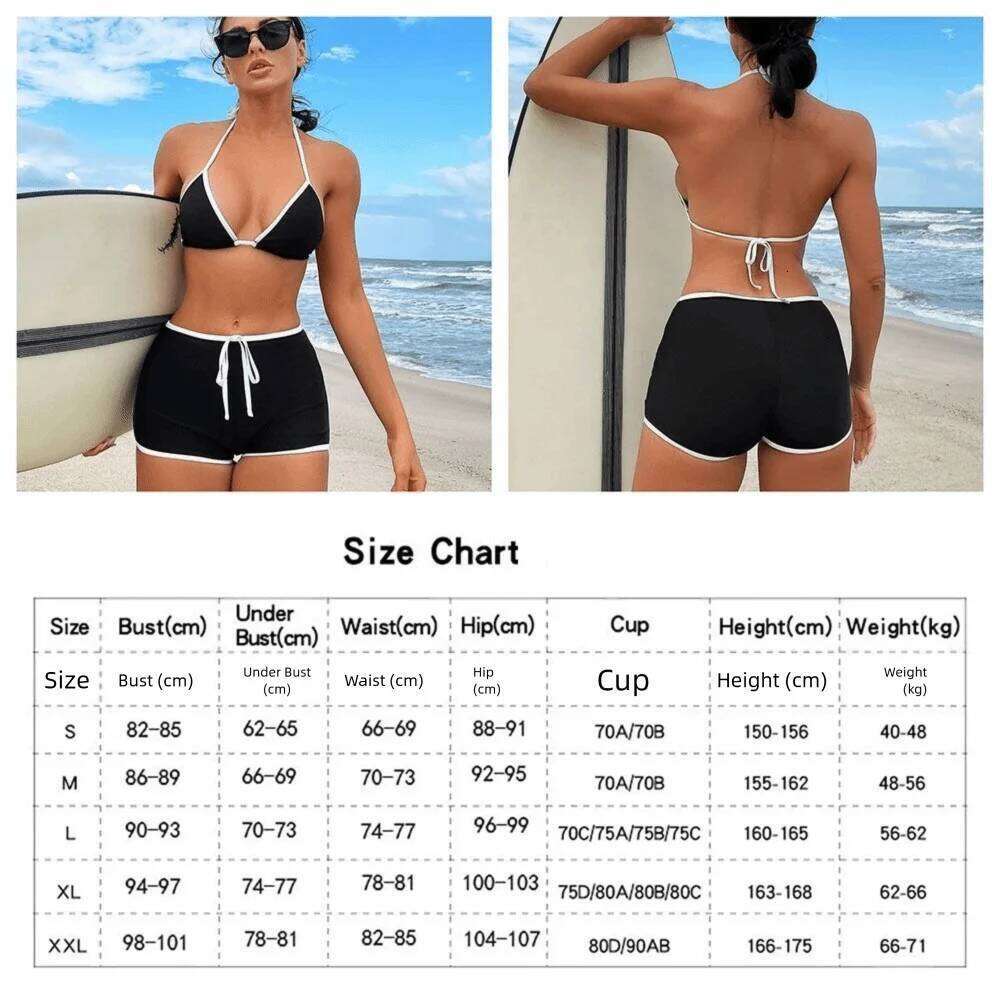 Look New Women's Bikini Fashion Design Trendy Two-Piece Set Style Sexy Swimwear Beach Wear Z260206