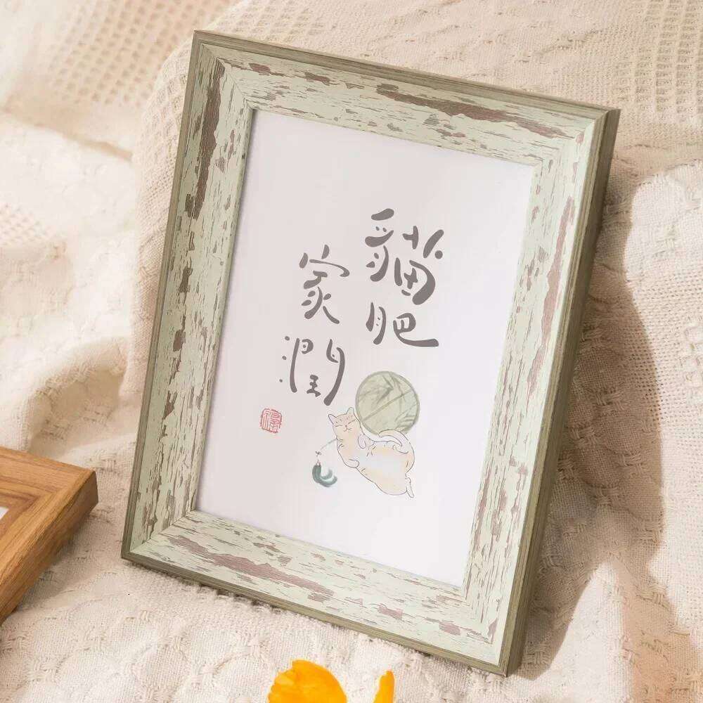 American Simplicity Picture A3 A4 Family Photo Frame Wall Decorative Ornaments for Living Room Bedroom Acrylic Home Decor S260205