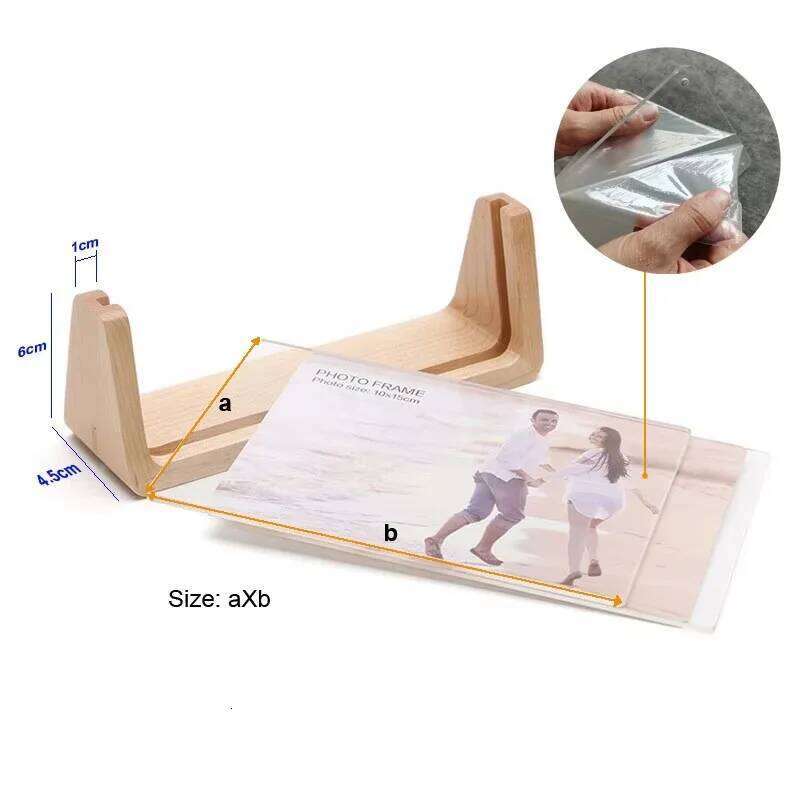 Walnut/Beech Photo 10X15 15X20 20X25cm Decoration Wood Pictures Frame For Party Home Decor Commemorative Gifts S260205