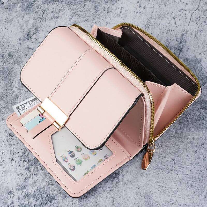 Fashionable new cross-border women's wallet with multiple card slots and large capacity wallet, retro multifunctional zero walle Y260206