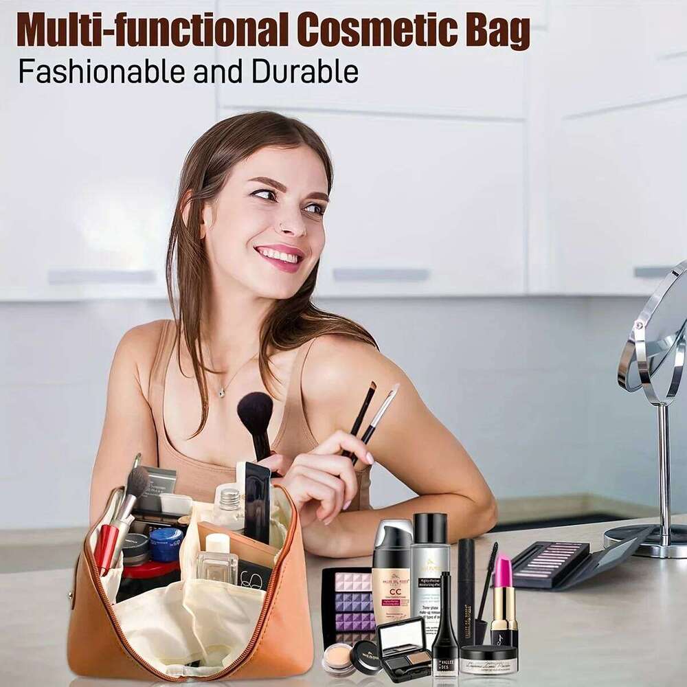 Makeup Female Toiletry Kit Make Up Case Storage Pouch Lady Box, Cosmetic Bag, Organizer Bag For Travel Zip Y260206