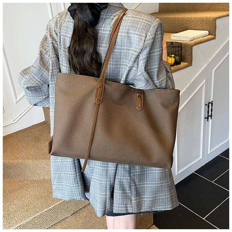 Women Luxury Leather Classic Fashion Designer Shoulder Crossbody Tote Bag Elegant Handbag For City Daily Dressing Y260205