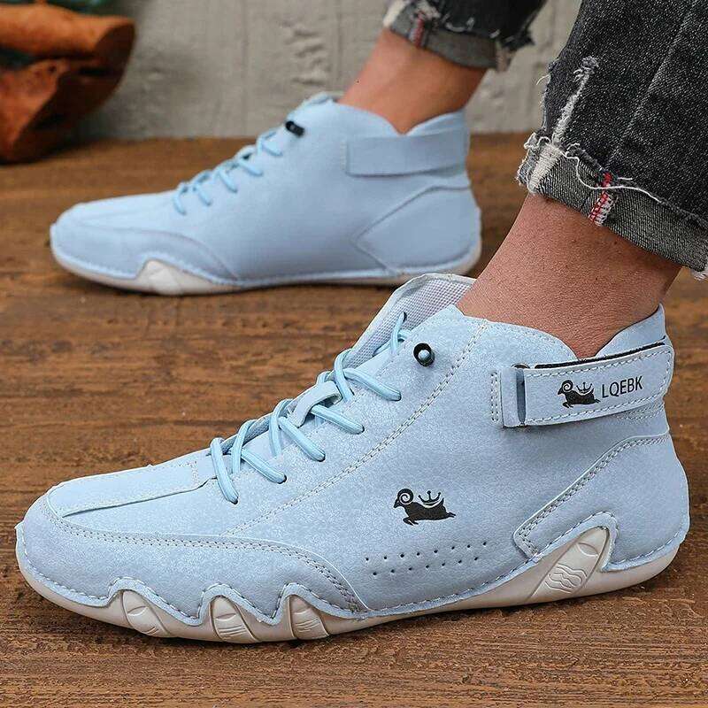 Men's Minimalist Design Boots Are Trendy Fashionable Luxurious Lightweight Comfortable Breathable Non Slip Outdoor Walking Shoes