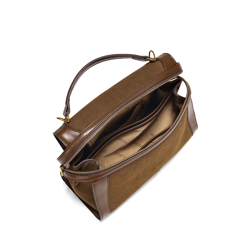 New design COCIO handbag - a trendy vintage style, versatile and fashionable crossbody bag with ample capacity, simple and stylish commuter small bag.