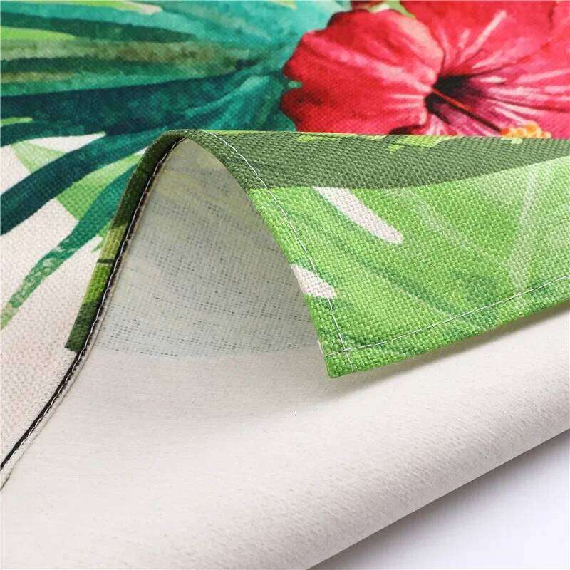 Llama Alpaca Cactus Printed Cotton Linen Sleeveless Aprons Kitchen Women Pinafore Home Cooking Baking Waist Bib S260205