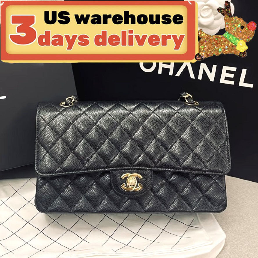 Designer bag Litchi Leather Shoulder bag Women's Fashion Sheepskin Style Flap Luxury Handbags Hardware Square Luxury Tote Bags Multicolor Plain Handbags 5a