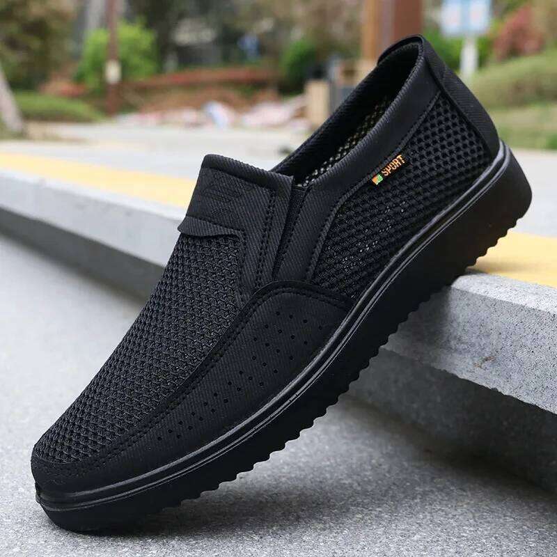 Fashionable Comfortable Casual Sneakers Lightweight And Breathable Summer Mesh Men'S Free Shipping Shoes