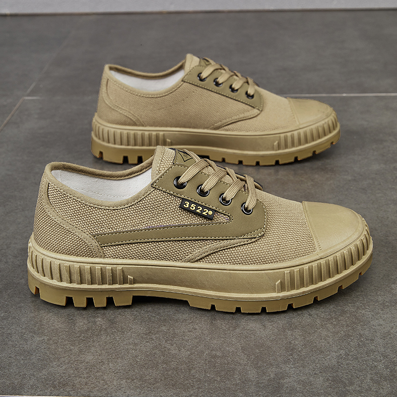 3522 Genuine Men's Safety Shoes with Solid Tire Soles, Wear-Resistant, Non-Slip, Breathable, Dirt-Resistant, Suitable for Construction Work