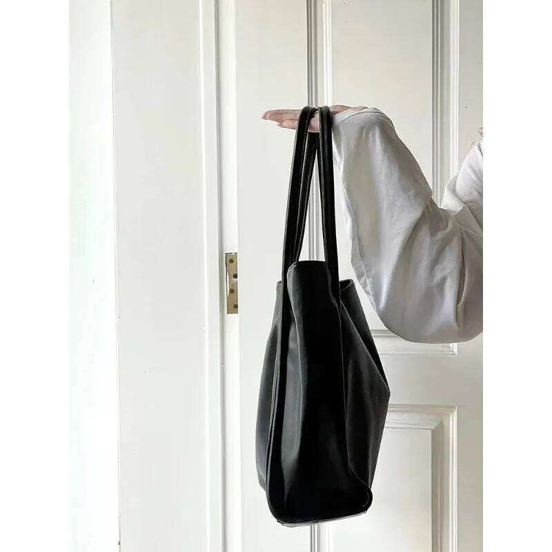 Spring Summer Women's Tote Commuter Shoulder Underarm Bag High Quali Large Capaci Handbag PU Leather Magnetic Buckle Y260205