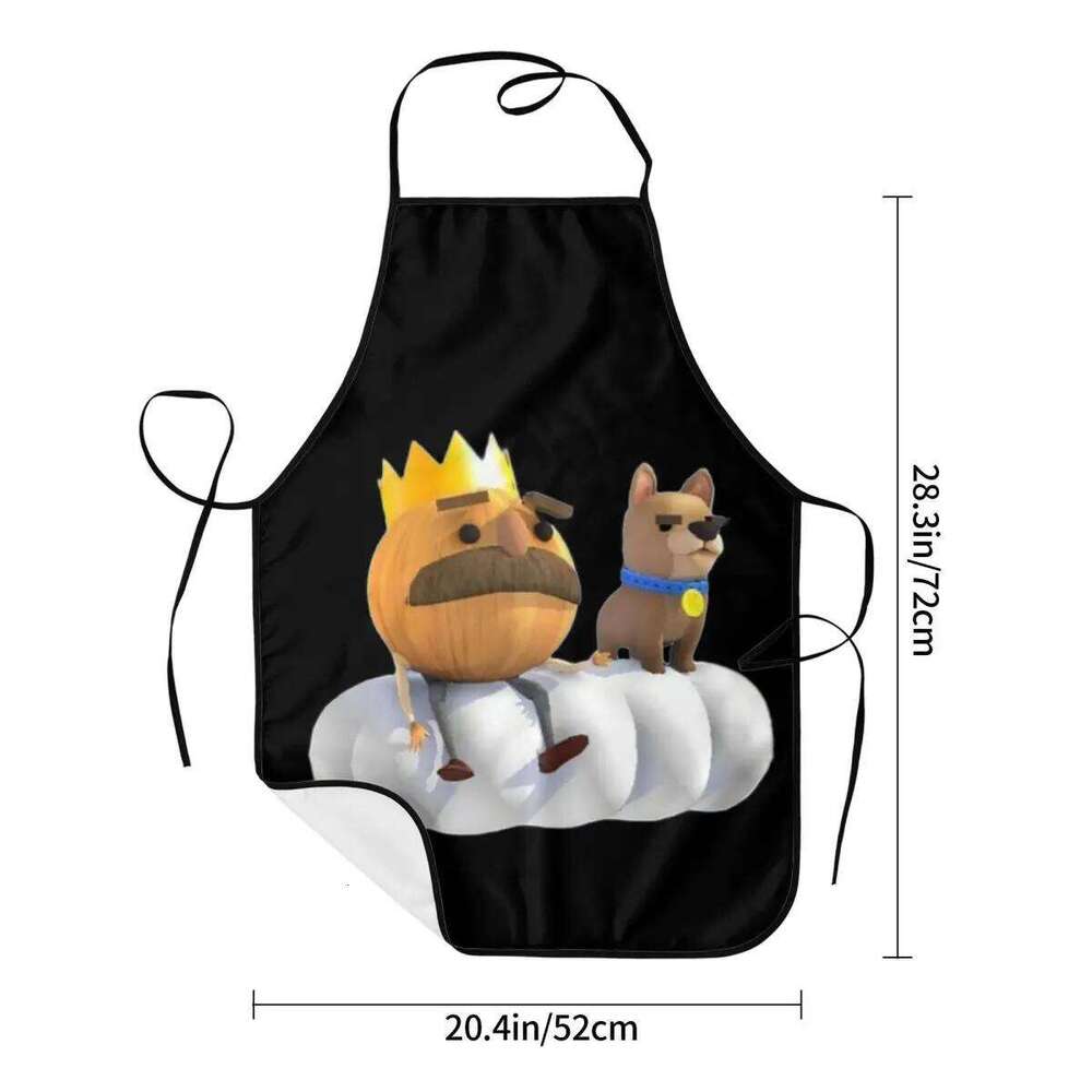 Overcooked Dish Aprons Chef Cooking Cuisine Tablier Sleeveless Bib Kitchen Cleaning Pinafore for Women Men Gardening S260205