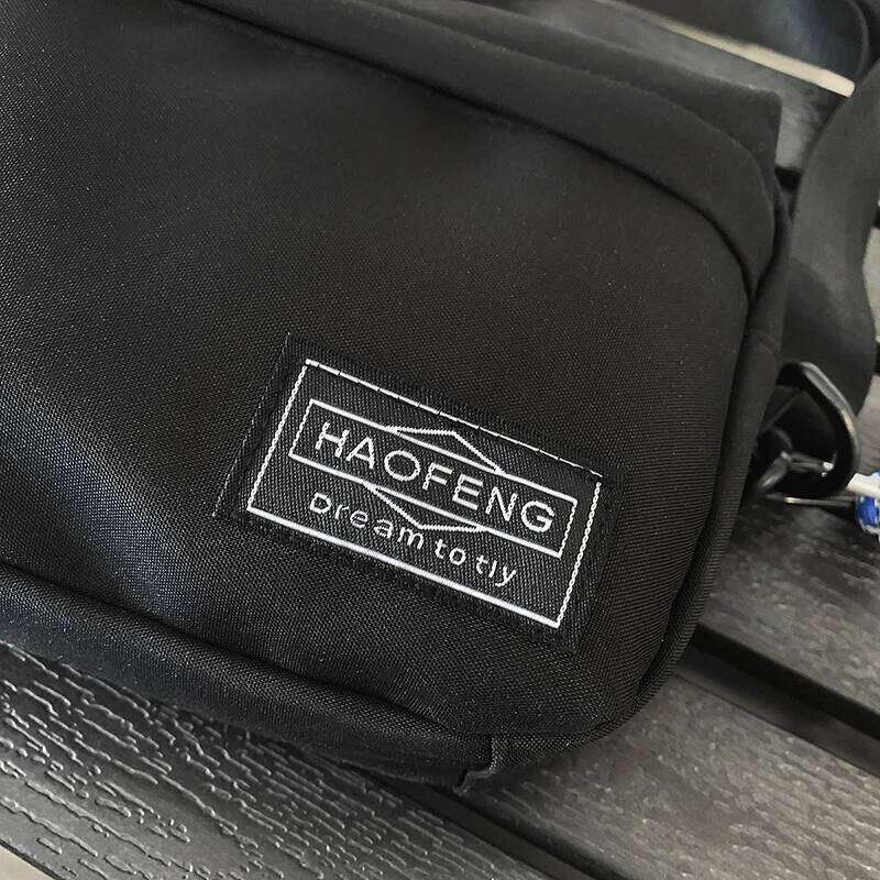 Women's Embroidered Canvas Crossbody - Multifunctional Small Purse Sport Casual Rectangle Shoulder Bag Lightweight XJ260129