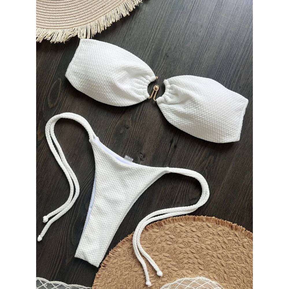 Women Swimsuit Micro 2025 Push Up Swimwear Sexy Bikini Set Brazilian Biquini Female Swimming Suit Beachwear Z260206