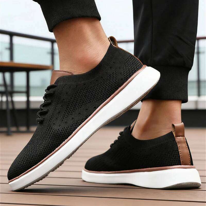 Men Casual Dress Sneakers Outdoor Comfort Lightweight Leisure Spring Summer Breathable Walking Fashion Sports Shoes