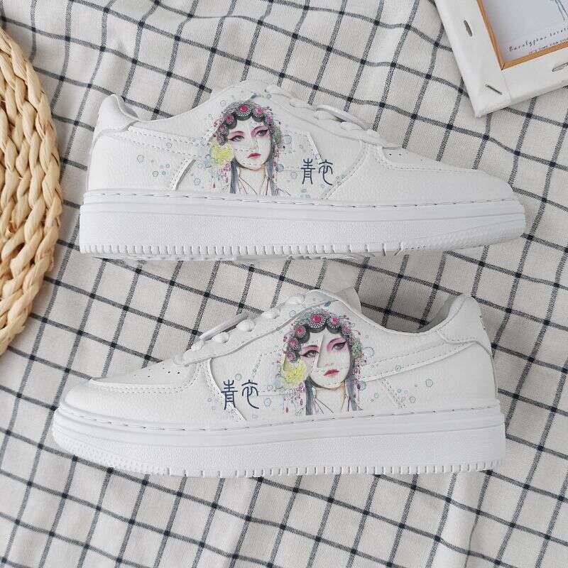 2026 Dunhuang Chinese Style Couple Sneakers Spring And Autumn National Trend Limited Edition Casual Sports Shoes For Men WKERSIY