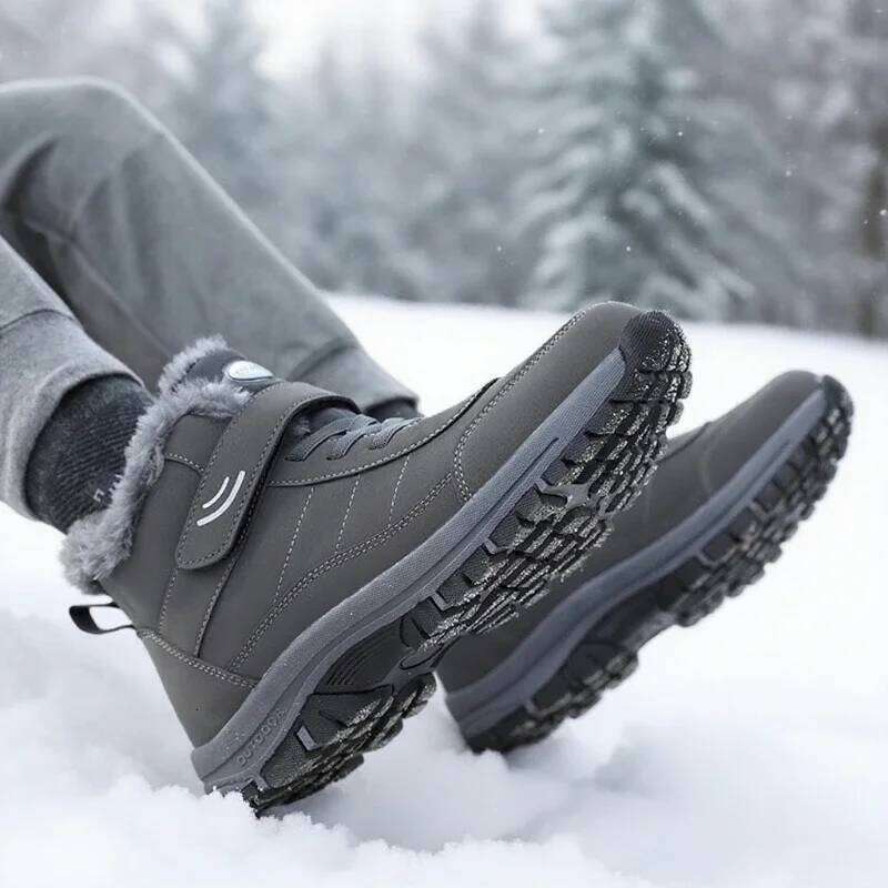 Ankel Bootsfor Women Winter Shoes Platform Non-slip Warm Ankle Plush Combat Outdoor Casual Hiking Motorcycle Boots