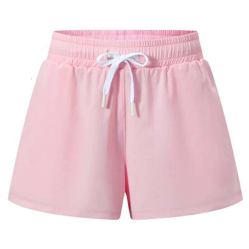 Loose Sports Women Traning Workout Sweatpants Running Shorts Summer Mesh Silk Fashion Woman Streetwear Short Pants XJ260206