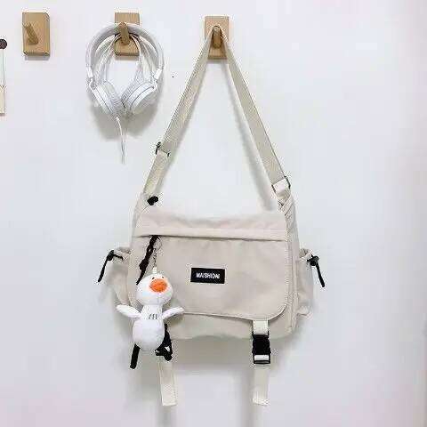 Oxford Ladies Messenger Young Fashion Women's Handbags Crossbody Large Capacity Sling Shoulder Bags Canvas School Bag XJ260129