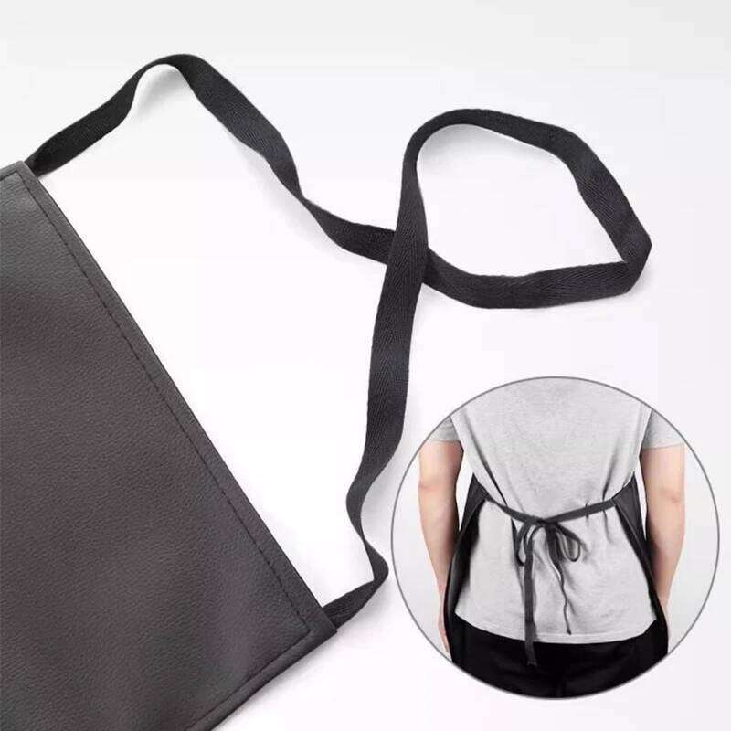 Leather Waterproof Oil Proof Aquaculture Thickening Kitchen Work Restaurant Labor Protection Home Appliance Cleaning Apron S260205