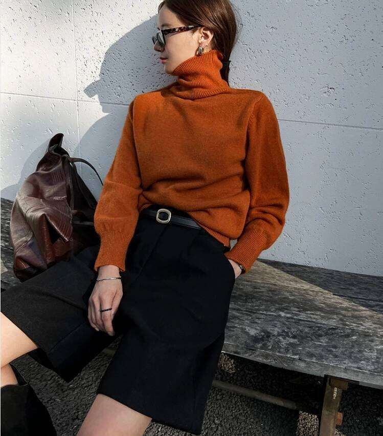 Fashion Thicken Warm Loose Pockets Female Faux Woolen Straight 2025 Autumn Winter High Waist Ladies Wide Leg Shorts N809 XJ260206