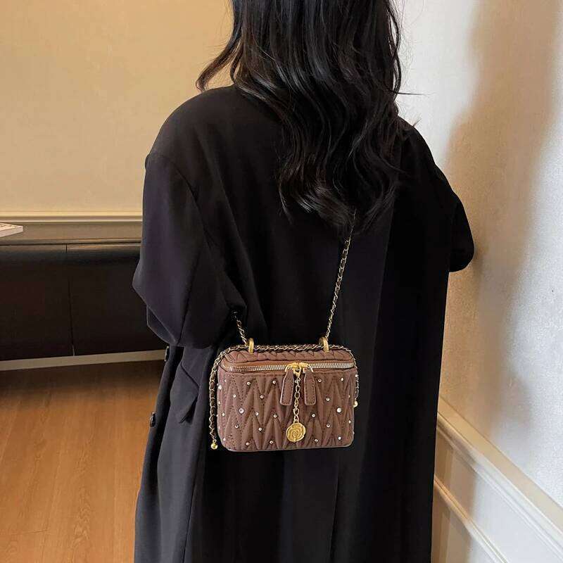 Womens Luxury Leather Classic Stylish Fashion Shoulder Designer Crossbody Tote Bag Elegant Handbag For Daily Modern Outfits Y260205