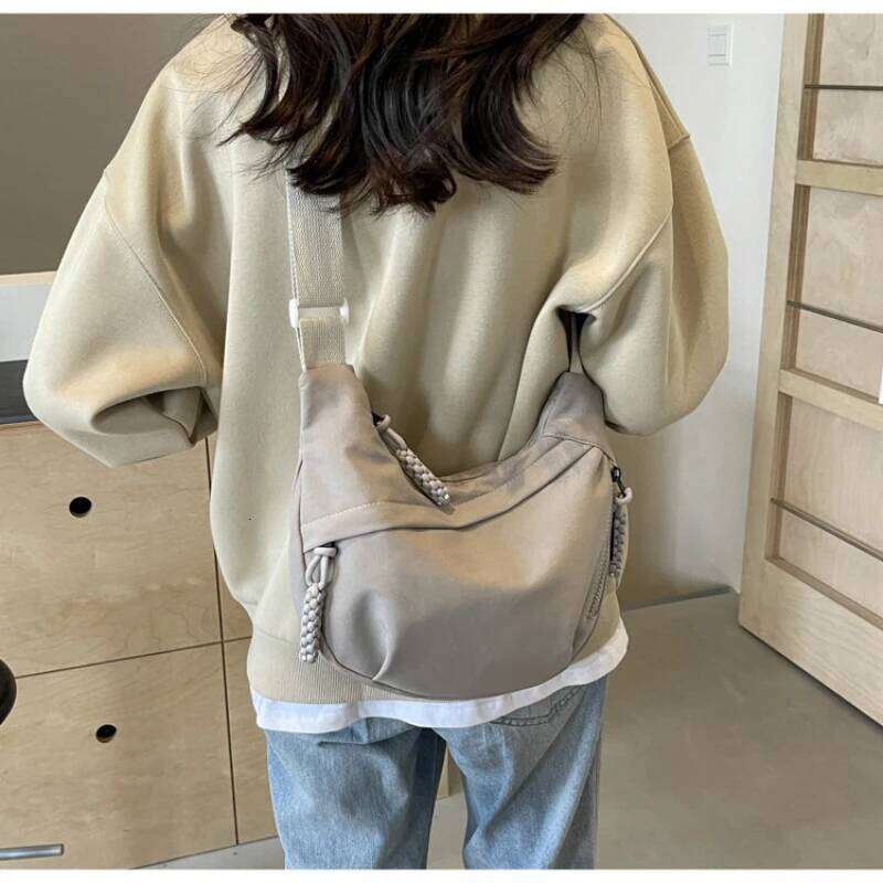 Casual Simplicity plicity Crossbody Summer Candy Color Nylon Female New Large Capacity Fashion Single Shoulder Bag XJ260129