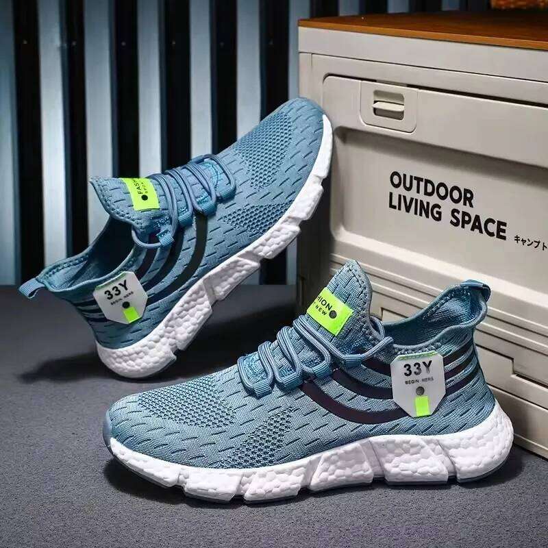Ultralight Casual Breathable Comfortable Mesh Women's Sneaker Summer Man Tennis Fashion Large Size Men Shoes