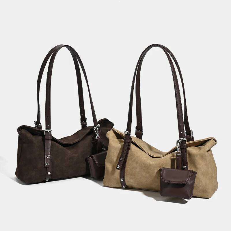 New Vintage Design Top Layer Single Shoulder Versatile Autumn Winter Crossbody for Commuting Square Shape Leather Bag Y260205