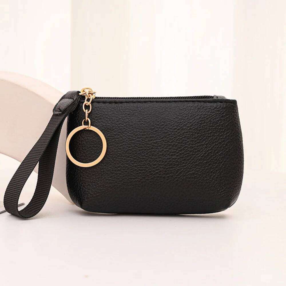 Pendent Wallet High Quality Pu Leather Bag Practical Zipper Coin Purse For Daily Use Shopping Gifts Y260206